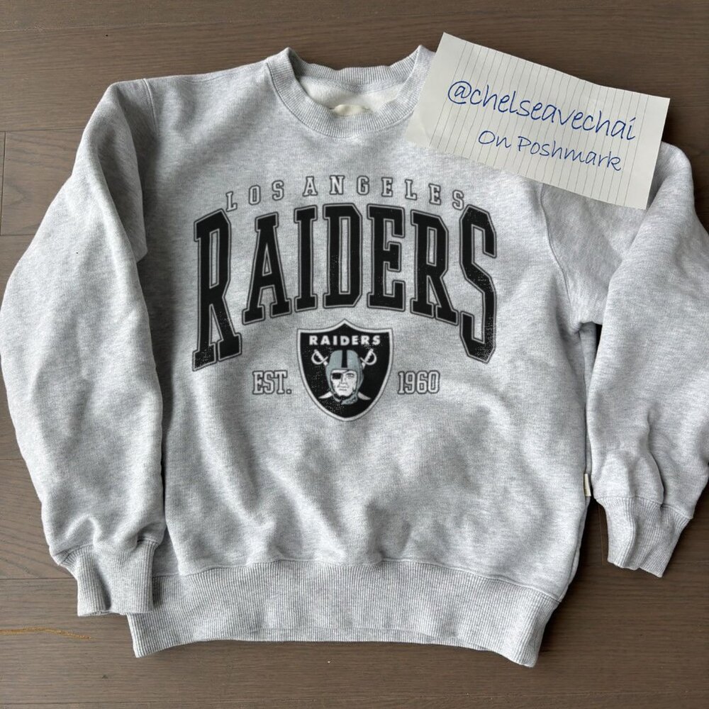 Vintage Los Angeles Raiders Football Sweatshirt NFL Las Vegas Raiders Shirt tee